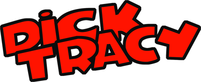 Dick Tracy logo for NES